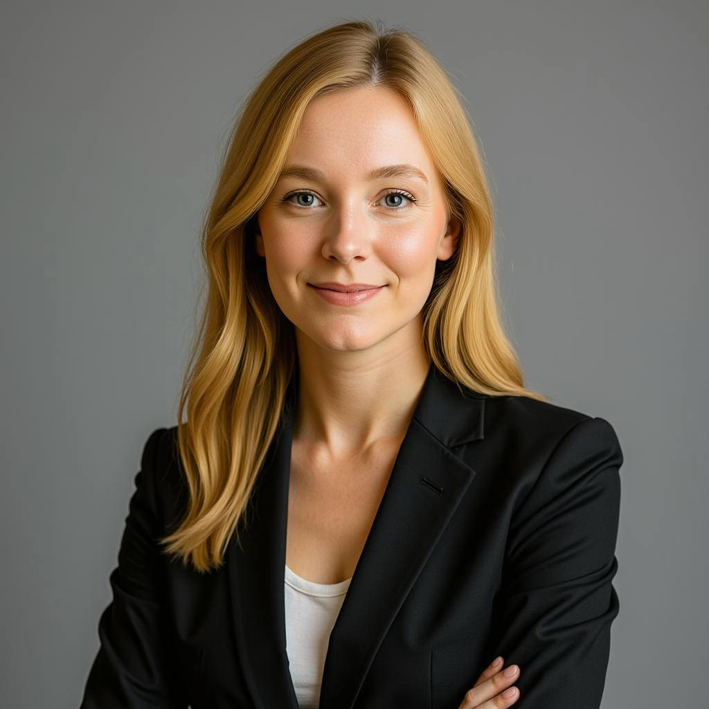 KI-Generiertes Bewerbungsfoto Sabine